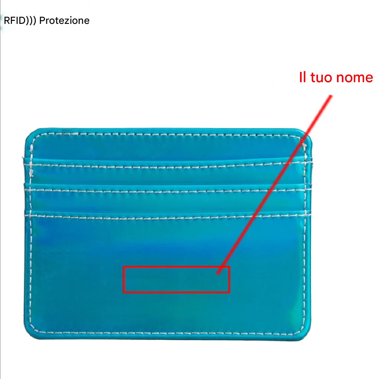 Elegant Lichee RFID Wallet