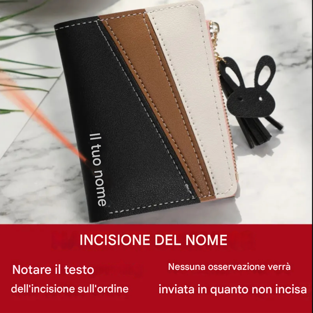 Personalized Women's Wallet