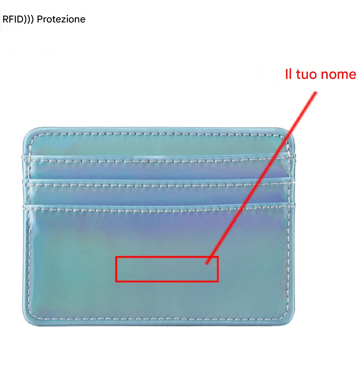 Elegant Lichee RFID Wallet