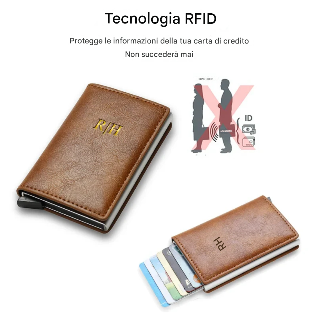 Initials Elegance Wallet