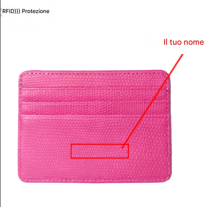 Elegant Lichee RFID Wallet